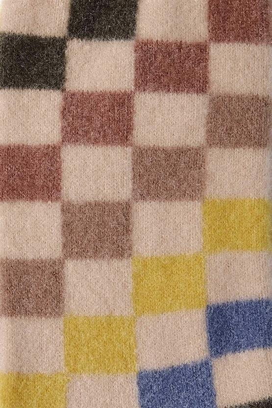 Aytuğ Kadın Soft Peluş Termal Tekli Soket Uyku Çorabı Sarı