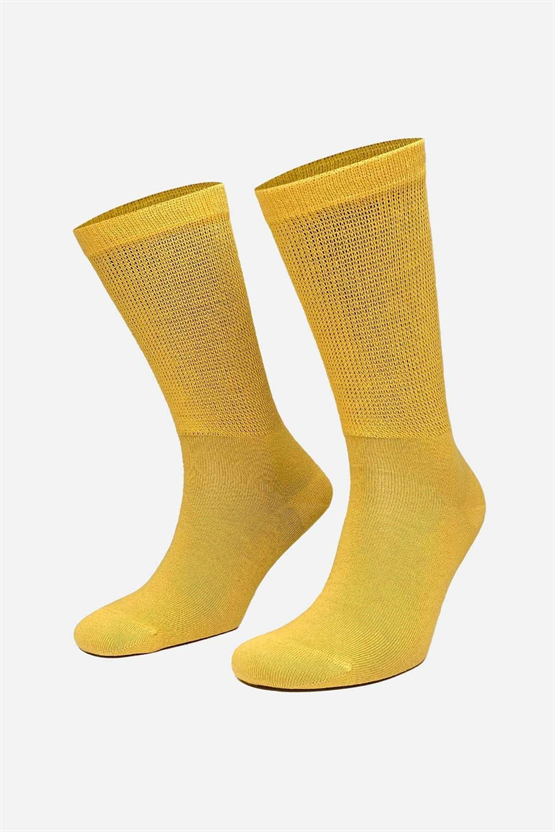 Mısırlı Erkek %10 GÜMÜŞ Madeni İçerikli Tekli Soket Çorap Mavi