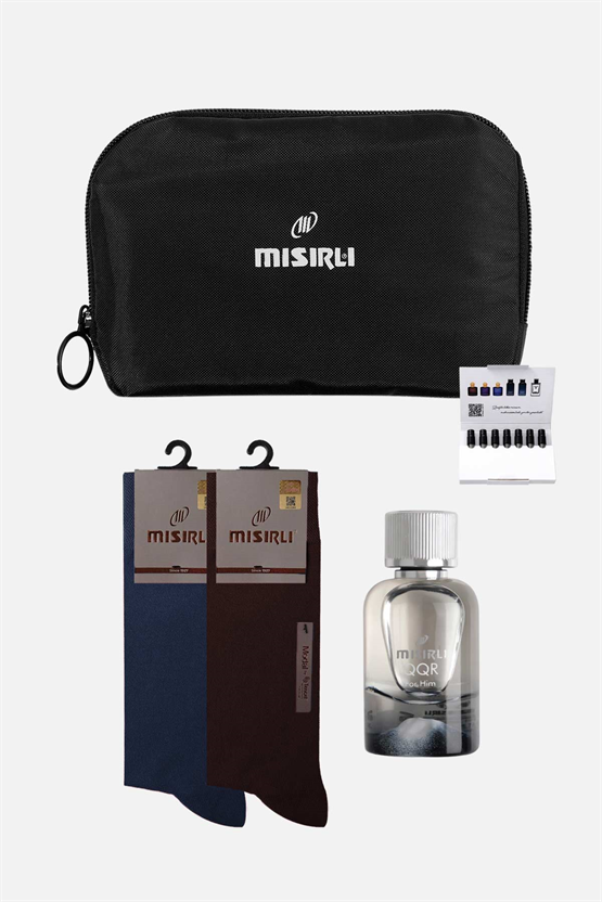 Erkek Çift Çoraplı Hediye Paketi