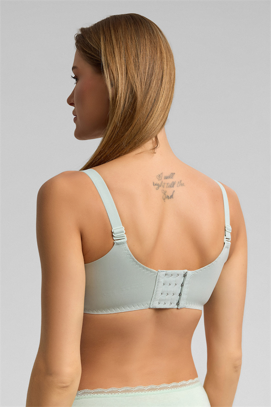 Dantel Detaylı Hayalet Sütyen Mavi