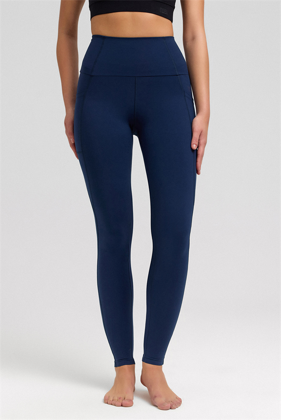 Kadın Activewear Ottaiva Uzun Tayt Lacivert
