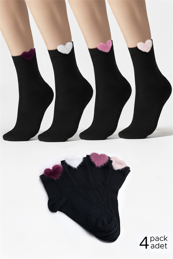Kadın Kutlu Peluş Çorap Hediye Paketi