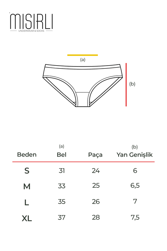 Kadın Mısırlı Modal Slip Külot Ekru