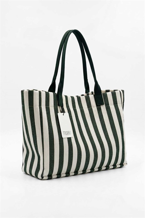 Kadın Plaj Çanta Yeşil