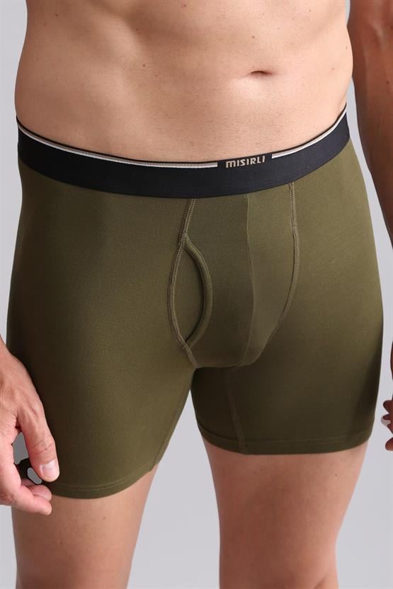 Mısırlı BAMBU SPARTACUS PERFORMANCE Long Boxer Koyu Haki