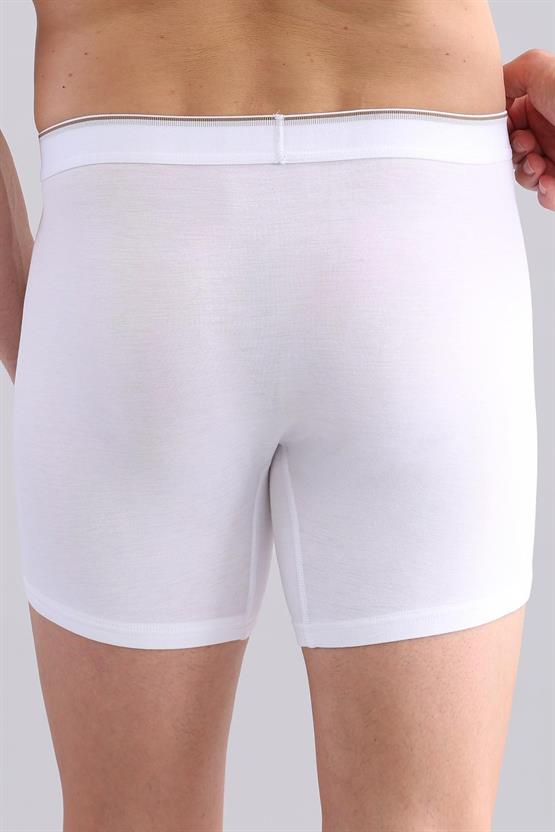 Mısırlı BAMBU SPARTACUS PERFORMANCE Long Boxer Beyaz