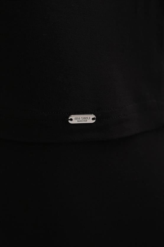 Mısırlı BAMBU ZEUS LUXURY Regular Fit Basic Atlet Siyah