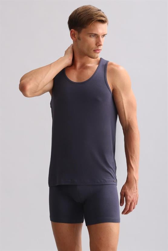 Mısırlı BAMBU ZEUS LUXURY Regular Fit Basic Atlet Antrasit