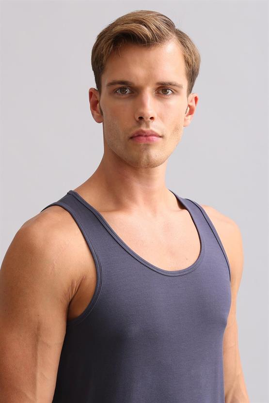 Mısırlı BAMBU ZEUS LUXURY Regular Fit Basic Atlet Antrasit