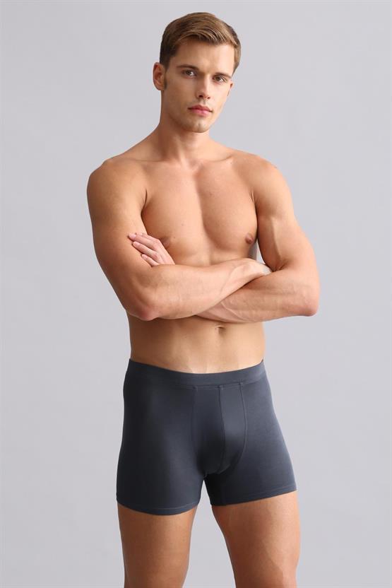 Mısırlı BAMBU ZEUS Regular Fit Boxer Antrasit