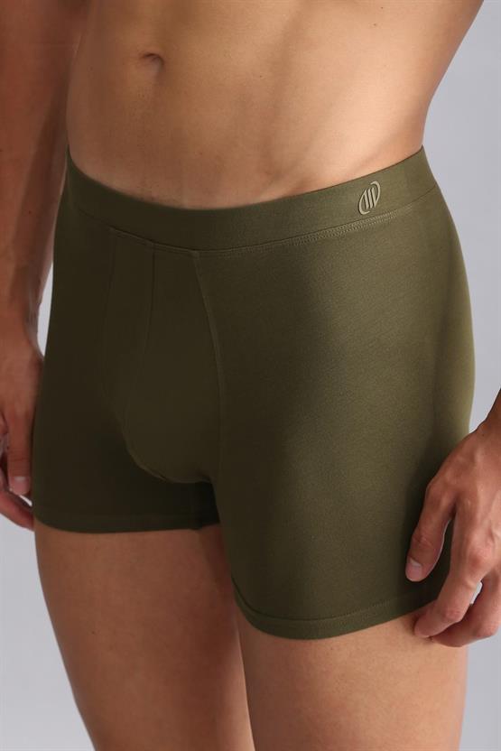 Mısırlı BAMBU ZEUS Regular Fit Boxer Koyu Haki