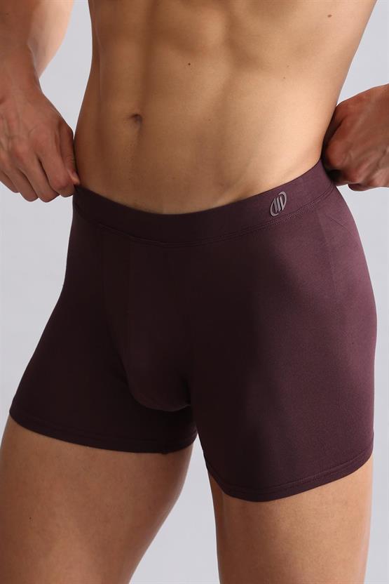 Mısırlı BAMBU ZEUS Regular Fit Boxer Mor