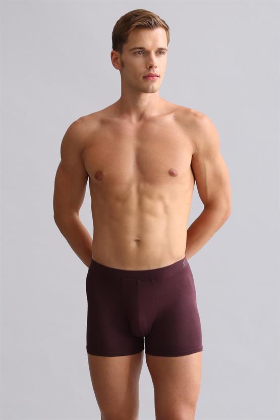 Mısırlı BAMBU ZEUS Regular Fit Boxer Mor