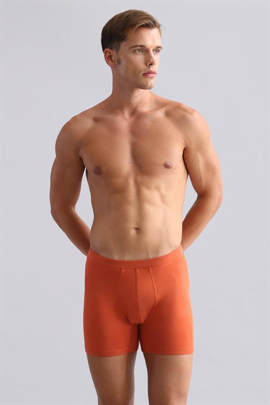 Mısırlı BAMBU ZEUS Regular Fit Long Boxer Pas Kırmızı