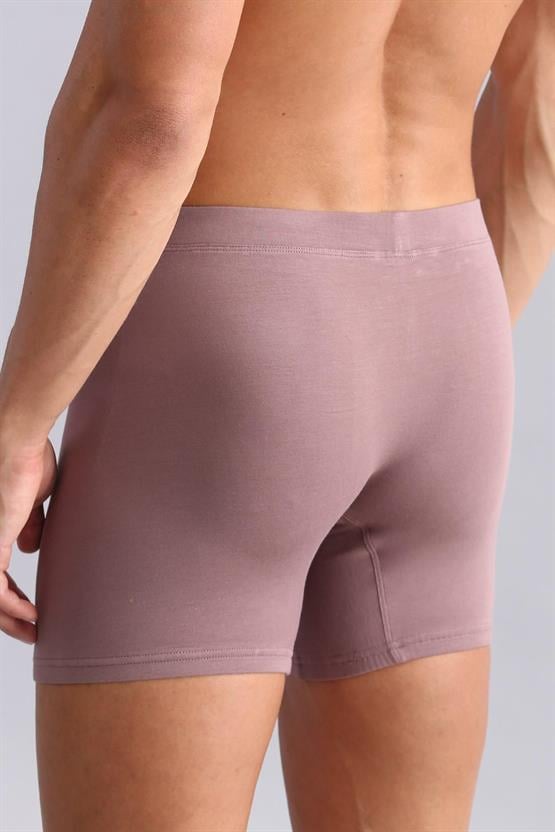 Mısırlı BAMBU ZEUS Regular Fit Long Boxer Lavender