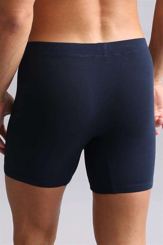 Mısırlı BAMBU ZEUS Regular Fit Long Boxer Lacivert