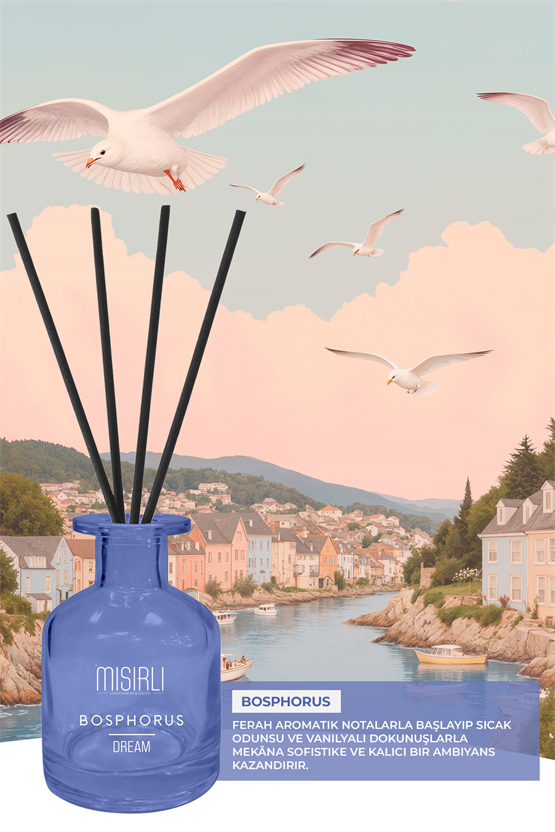 Mısırlı Bosphorus – 125 ml Çubuklu Oda Kokusu Renksiz