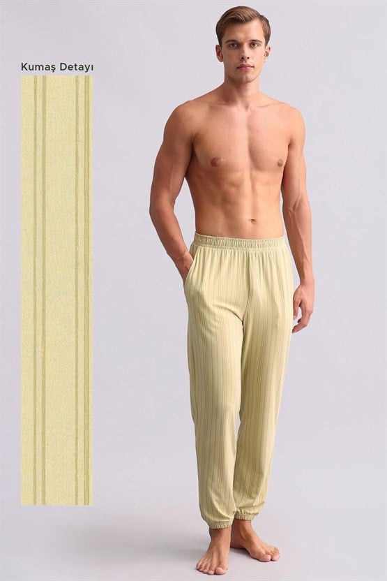 Mısırlı Erkek Bambu Jogger Pantolon Adaçayı Yeşili