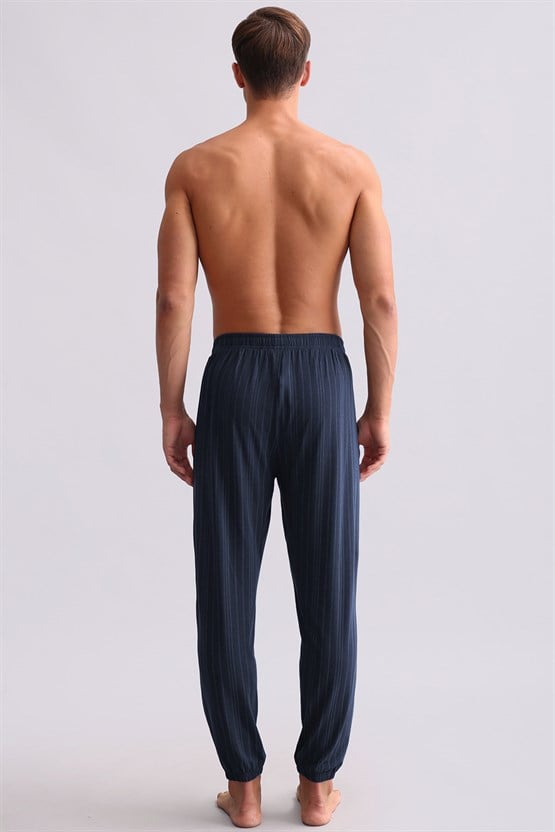 Mısırlı Erkek Bambu Jogger Pantolon Lacivert