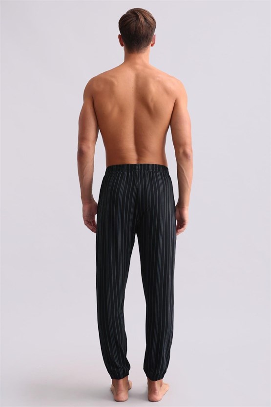 Mısırlı Erkek Bambu Jogger Pantolon Siyah