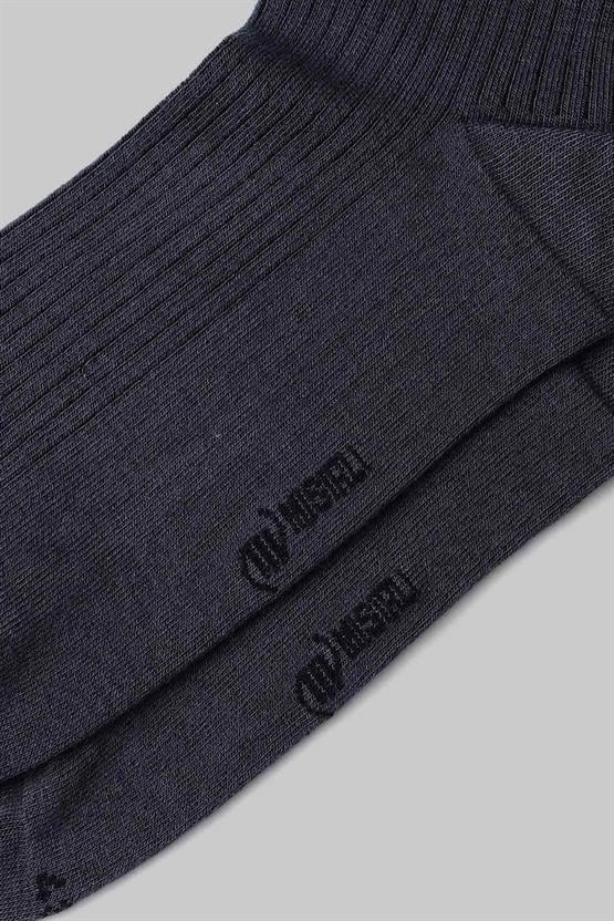 Mısırlı Erkek Bambu Tekli Soket Çorap Füme