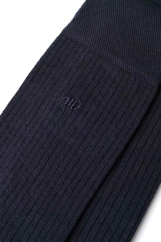 Mısırlı Erkek Bambu Tekli Soket Çorap Füme