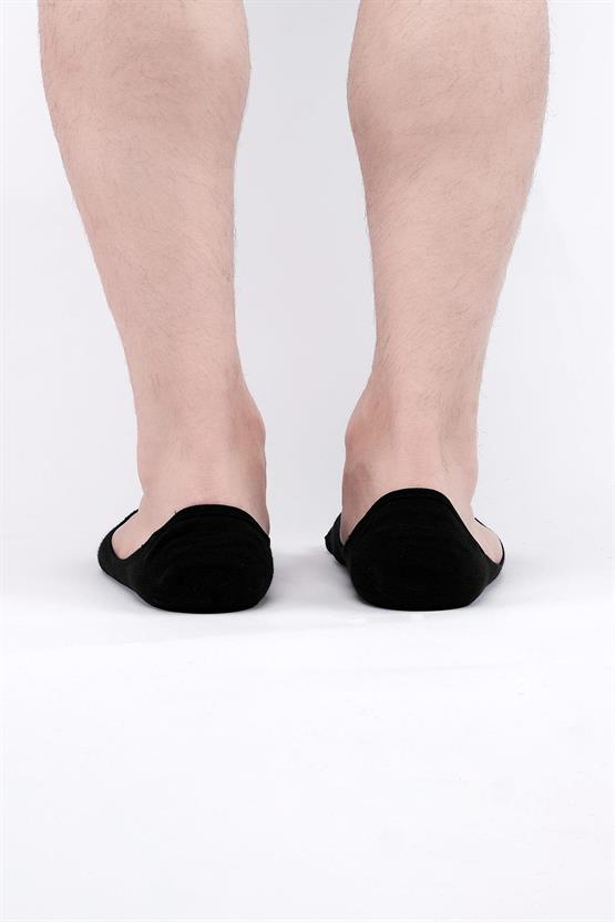 Mısırlı Erkek Bambu Tekli Yazlık Babet Çorap Siyah