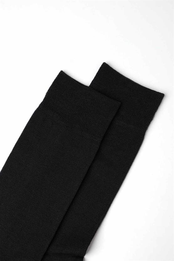 Mısırlı Erkek Merserize Tekli Yazlık Soket Çorap Koyu Füme