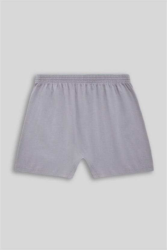 Mısırlı Erkek Pamuklu Ares Şort  Boxer Gri