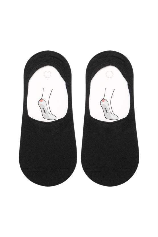 Mısırlı Kadın Bambu Tekli Yazlık Babet Çorap Siyah