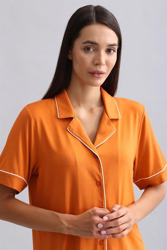 Mısırlı Kadın Modal Pijama Alt Pas Kırmızı