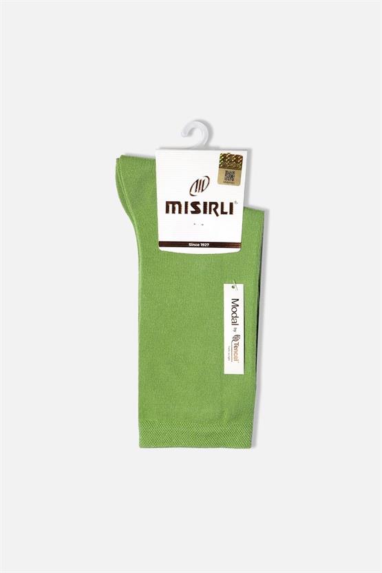 Mısırlı Kadın Modal Tekli Soket Çorap Yeşil