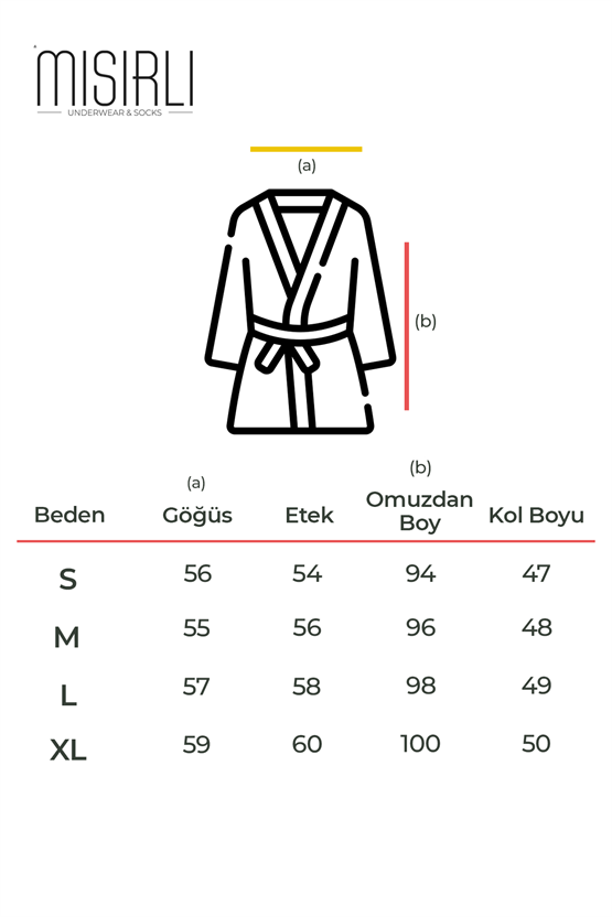 Mısırlı Kadın Pamuklu Waffle Kısa Sabahlık Lacivert