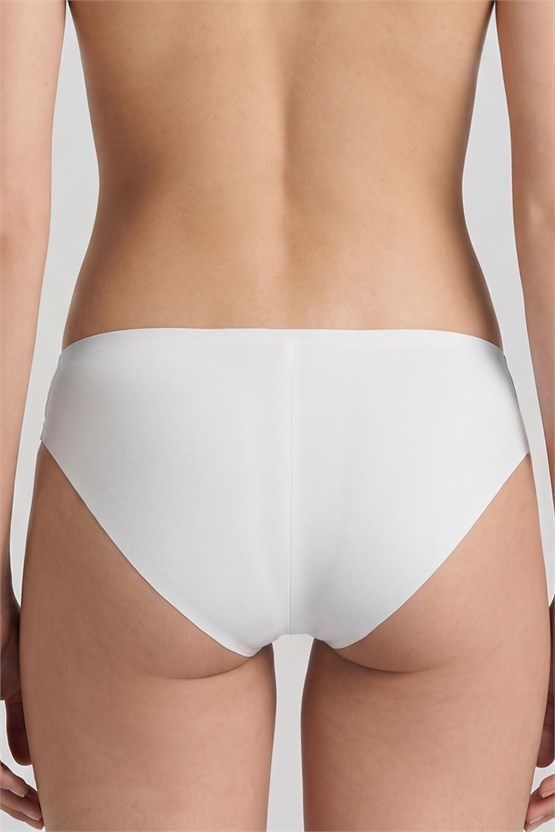 Mısırlı Lazer Kesim Slip Ekru