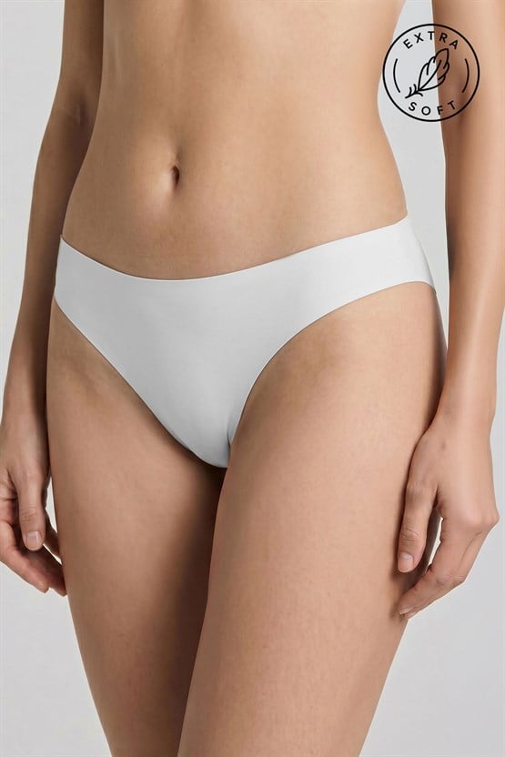 Mısırlı Lazer Kesim Slip Ekru