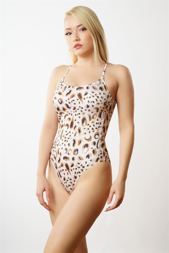 Mısırlı Leopar Desenli Mayo