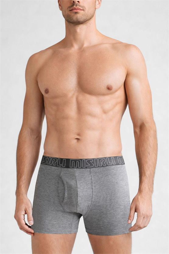 Mısırlı Modal by TENCEL SPARTACUS PERFORMANCE Boxer Gri