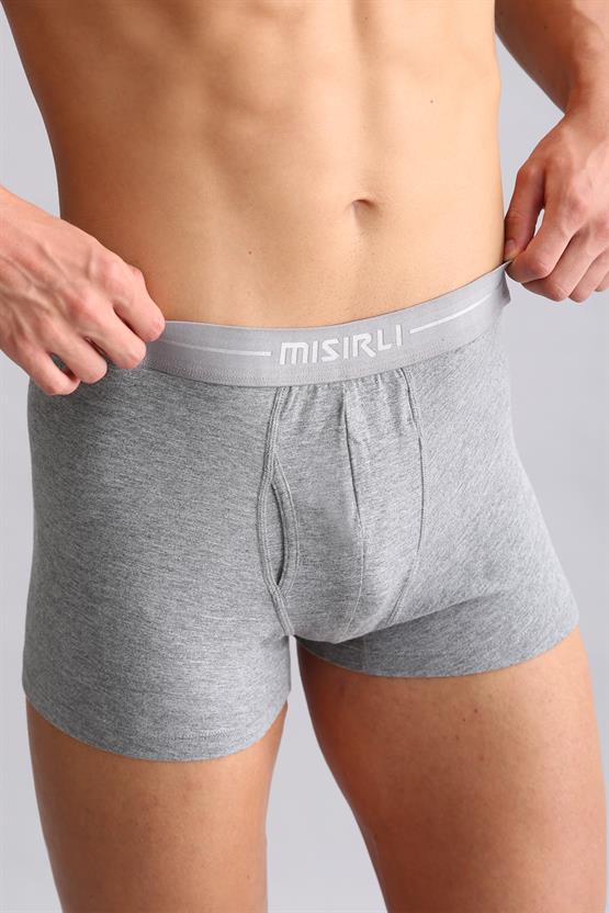 Mısırlı Modal by TENCEL SPARTACUS PLUS PERFORMANCE Boxer Gri Melanj