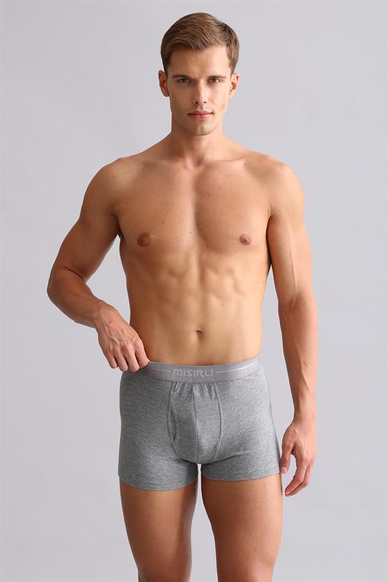 Mısırlı Modal by TENCEL SPARTACUS PLUS PERFORMANCE Boxer Gri Melanj