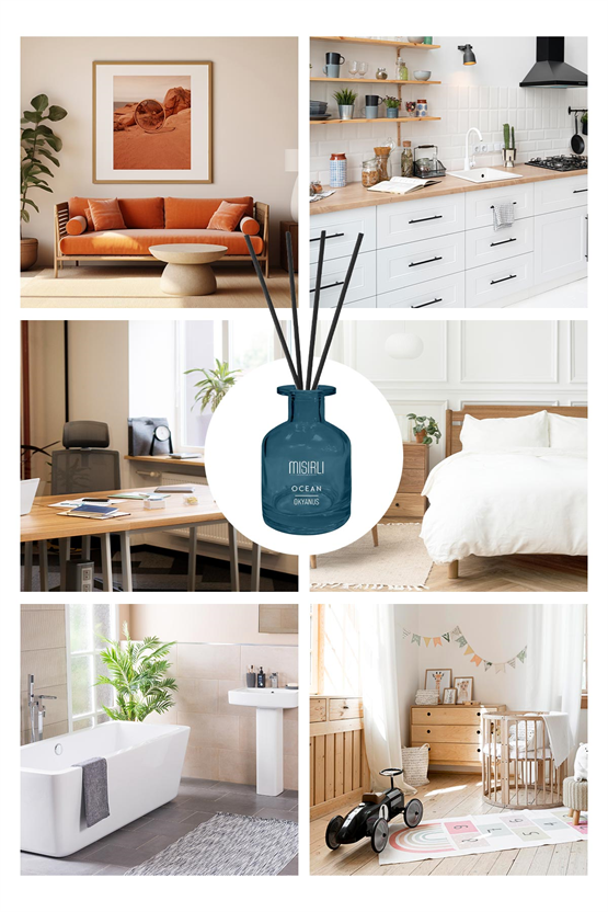 Mısırlı Ocean – 125 ml Çubuklu Oda Kokusu Renksiz