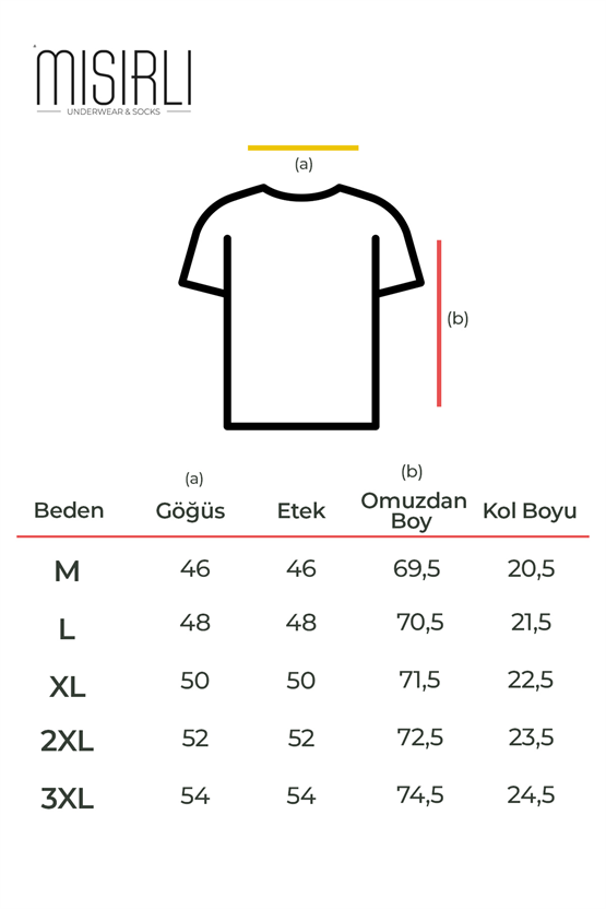 Mısırlı ORGANIC Pamuklu HERCULES Slim Fit Bisiklet Yaka Fanila / T-Shirt Haki