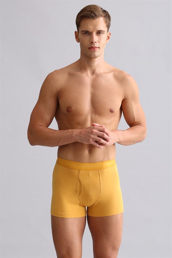 Mısırlı ORGANIC Pamuklu SPARTACUS PLUS PERFORMANCE Boxer Hardal