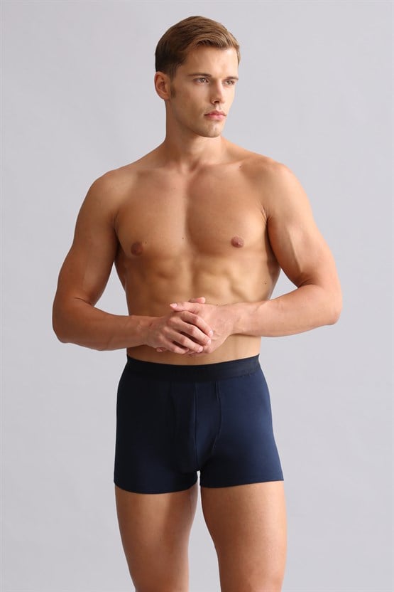 Mısırlı ORGANIC Pamuklu SPARTACUS PLUS PERFORMANCE Boxer Lacivert