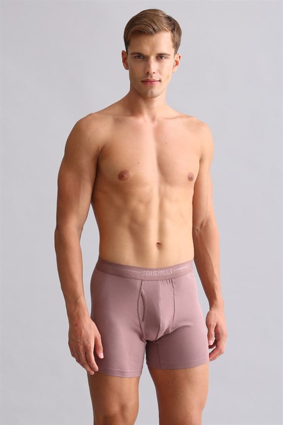 Mısırlı ORGANIC Pamuklu SPARTACUS PLUS PERFORMANCE Long Boxer Lavender
