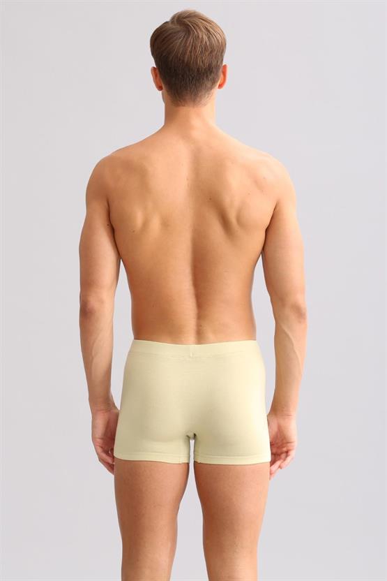 Mısırlı ORGANIC Pamuklu ZEUS LUXURY Regular Fit Metal Armalı Boxer Haki Ada