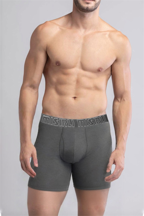 Mısırlı SPARTACUS PERFORMANCE Pamuklu Long Boxer Antrasit