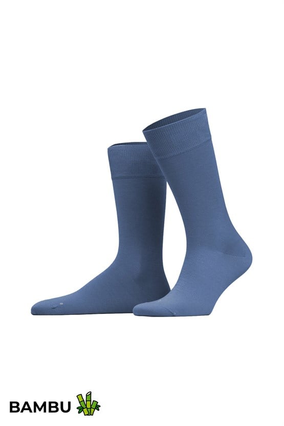 Mısırlı Unisex Bambu Soket Çorap Likralı Gece Mavisi