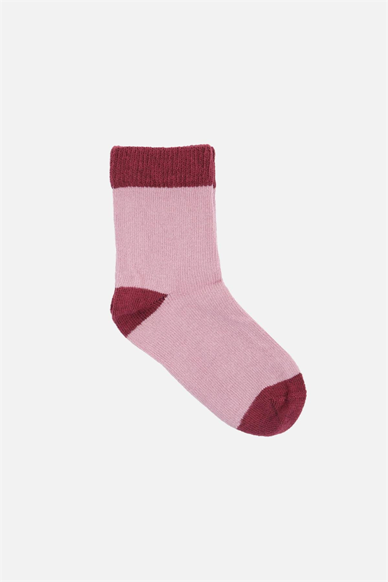 Mısırlı Unisex Pamuklu 5 Çift Bebek ve Çocuk Çorap Çok Renkli