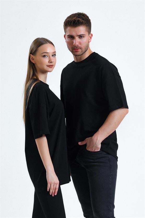 Mısırlı Unisex Pamuklu Oversize Relax Fit Tişört