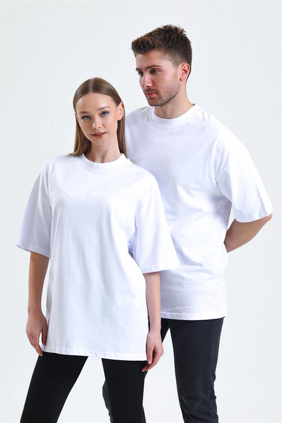 Mısırlı Unisex Pamuklu Oversize Relax Fit Tişört